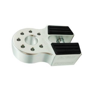 Flatlink with titanium pin & rubber guard silver Factor 55