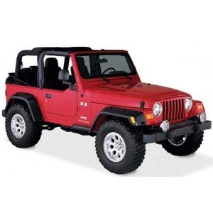 Front and rear fender flares RealTruck Bushwacker Pocket Style