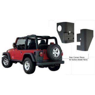 Rear corner covers RealTruck Bushwacker