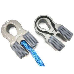 Flat splicer shackle black Factor 55
