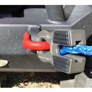 Flat splicer shackle black Factor 55