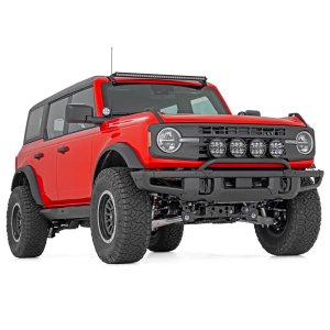 Bull bar with LED light mounts Rough Country
