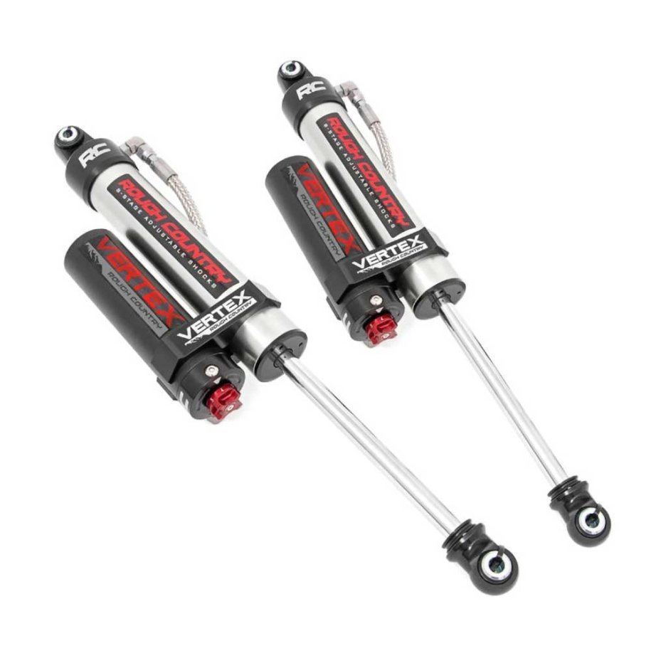 Rear nitro shocks Rough Country Vertex Adjustable Lift 0-4"