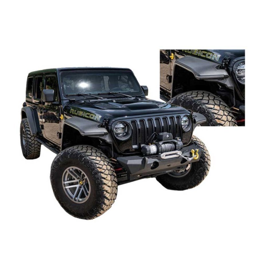 Front and rear fender flares RealTruck Bushwacker HyperForm