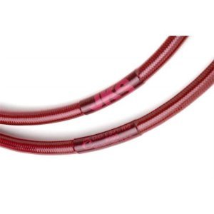 Front extended brake line kit 22" JKS