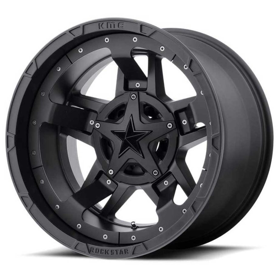 Alloy wheel XD827 Rockstar III Black Matte XD Series