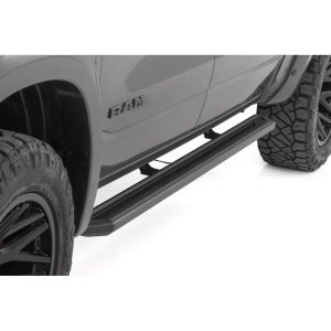 Running boards Rough Country Multi-Color LED Crew Cab