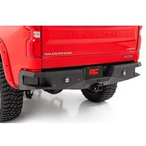 Rear steel bumper with LED lights Rough Country
