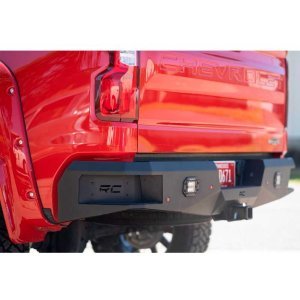 Rear steel bumper with LED lights Rough Country