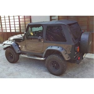 Complete roof cover Fastback top Black Diamond Suntop