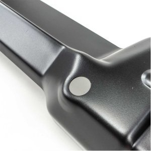 Rear steel bumper