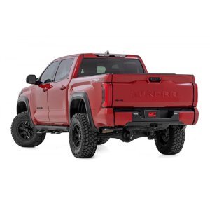 Side steps adjustable aluminum Rough Country SRL2 Crew Cab