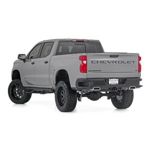 Side steps adjustable aluminum Rough Country SRL2 Crew Cab