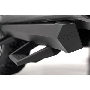 Side steps adjustable aluminum Rough Country SRL2 Crew Cab