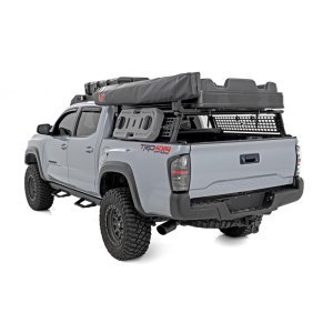 Side steps adjustable aluminum Rough Country SRL2 Double Cab