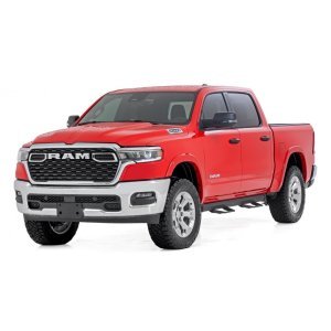Side steps adjustable aluminum Rough Country SRL2 Crew Cab