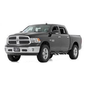 Side steps adjustable aluminum Rough Country SRL2 Crew Cab