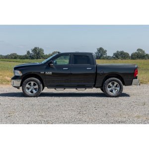 Side steps adjustable aluminum Rough Country SRL2 Crew Cab