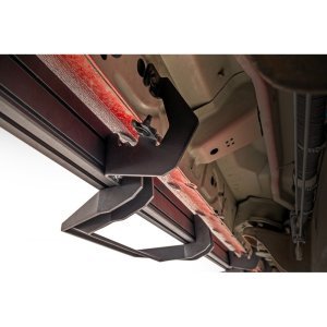 Side steps adjustable aluminum Rough Country SRL2 Crew Cab