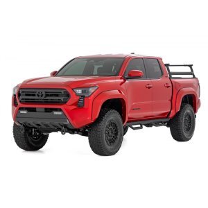 Nerf steps black Rough Country Double Cab