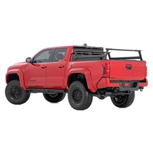 Nerf steps black Rough Country Double Cab
