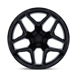 Alloy wheel Flux Gloss Black Fuel