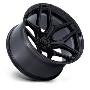 Alloy wheel Flux Gloss Black Fuel