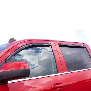 Front and rear window deflectors RealTruck AVS In-Channel Ventvisor