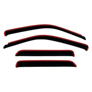 Front and rear window deflectors RealTruck AVS In-Channel Ventvisor