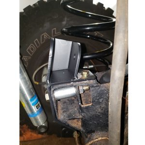 Rear trackbar relocation bracket Clayton Lift 3,5-4,5"