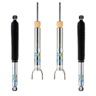 Shocks set Bilstein B8 5100 Lift 0-1"