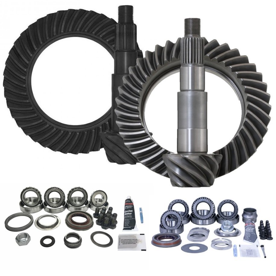 Front and rear ring and pinion set 4.88 ratio Dana 30/44 Revolution Gear