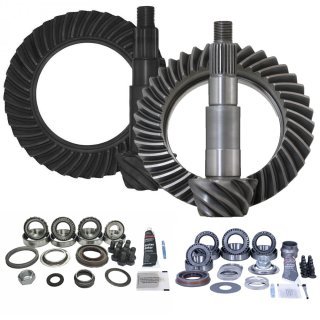 Front and rear ring and pinion set 4.88 ratio Dana 30/44 Revolution Gear