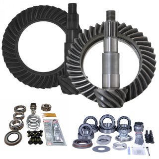 Front and rear ring and pinion set 4.88 ratio Dana 30/44 Revolution Gear