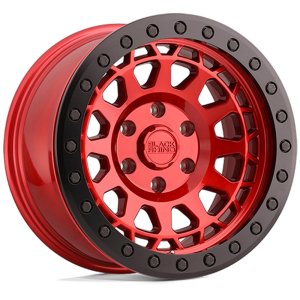Alloy wheel PRIMM BEADLOCK Candy Red With Black Ring BLACK RHINO