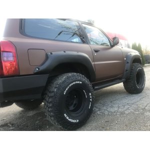 Kut Snake arku paplašinātāji  Nissan Patrol Y61 series 4, 3 durvju